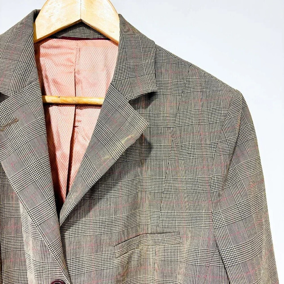 InWear Vintage brown plaid  jacket - Picture 3 of 12